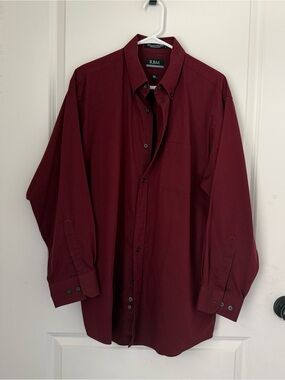 Men's RBM Burgundy Dress Shirt